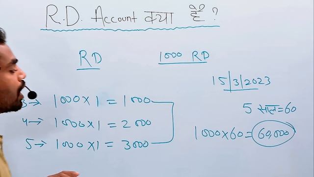 R D Account क्या होता हैं || rd account in post office || Recurring deposit смотреть онлайн