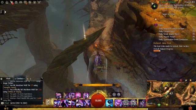 Guild Wars 2 - Verdant Brink: Creeping Crevasse - Mastery Point смотреть онлайн
