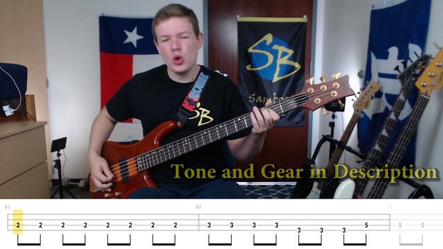 Armageddon It - Def Leppard (Bass Cover with Tabs) смотреть онлайн