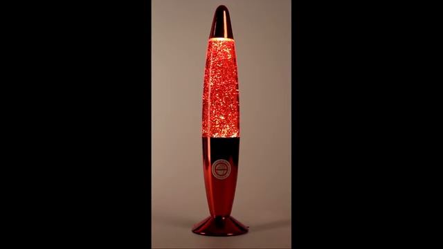 Лава-лампа 34 см красные блёстки/КХ смотреть онлайн