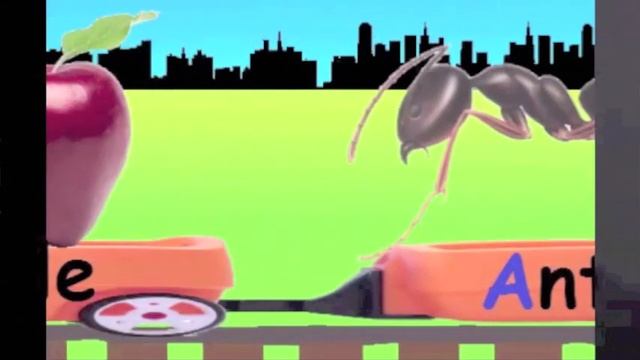 Alphabet Train: Learn Alphabets Train A - Learning Alphabet A Sounds For Kids