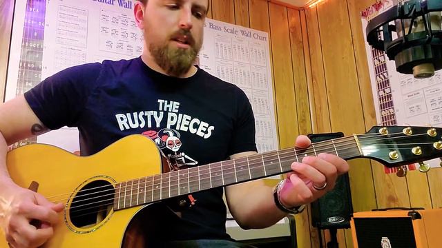 I'm Shipping Up to Boston Guitar Melody line tutorial how to play lesson Dropkick Murphys смотреть онлайн