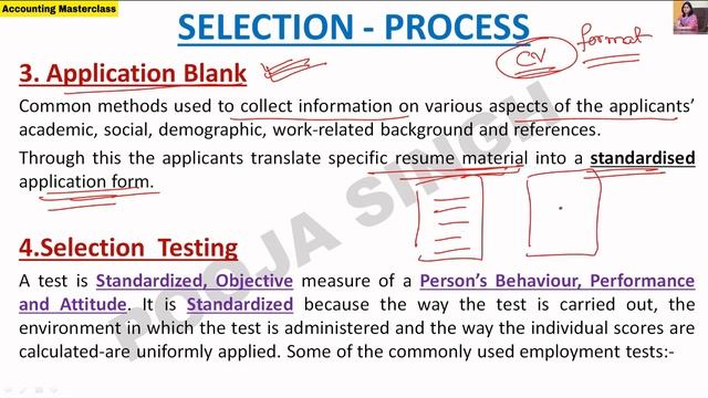 Selection | Human Resource Management | Part-11 | Meaning | Selection Process | BBA | B.Com | MBA смотреть онлайн