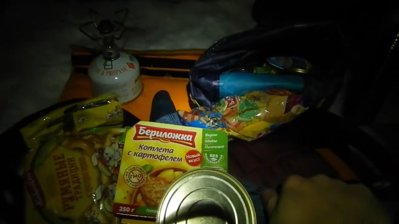 Депрессивная зима пожирает слабых - 1 \ Поход по Карельскому лесу в январе смотреть онлайн