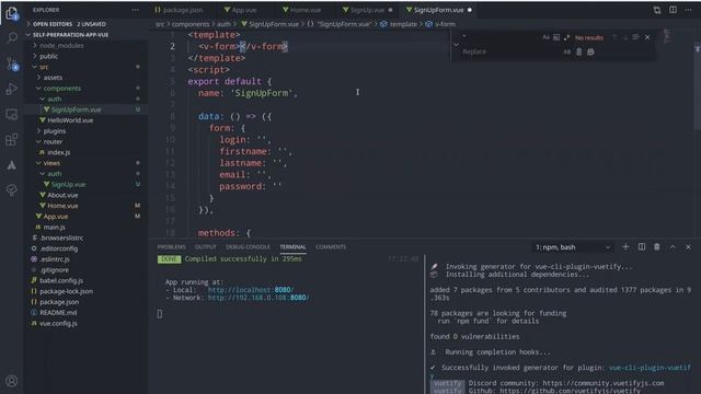 Code Review FastAPI. Docker. Общение. Пишем простое приложение на Vue и Vuetify — Сходка #1 смотреть онлайн
