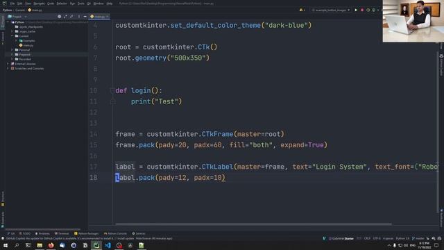 Modern GUI Using Python смотреть онлайн