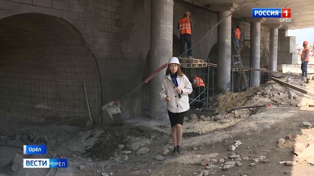 Металлический пролет Красного моста в Орле будет готов в конце июня смотреть онлайн