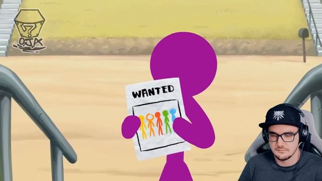 Анимация против МАЙНКРАФТ но ОРАНЖЕВЫЙ БУШУЕТ ( King Orange has Anger issues avm) _ Реакци смотреть онлайн