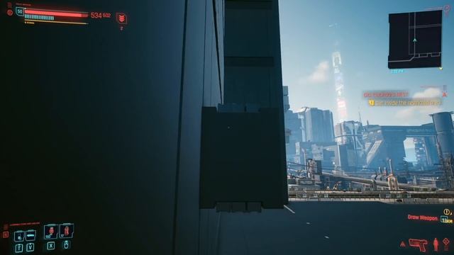 Cyberpunk 2077 Secret Parkour Praised by DEV (harder after patch 1.5) смотреть онлайн