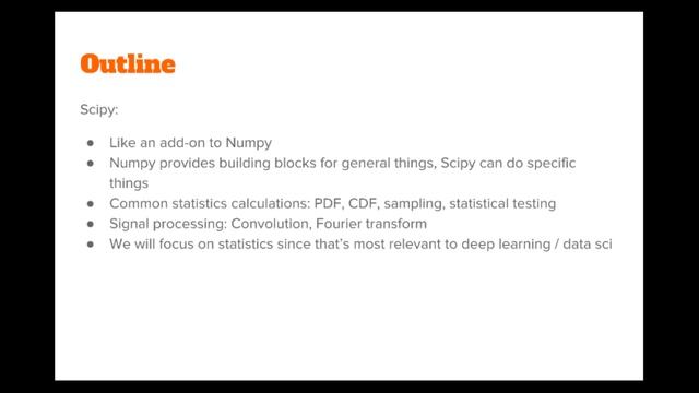 The Numpy Stack in Python - Lecture 1: Introduction смотреть онлайн