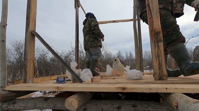 КАРКАС ГОТОВ/НАЧАЛИ СТЕНЫ смотреть онлайн