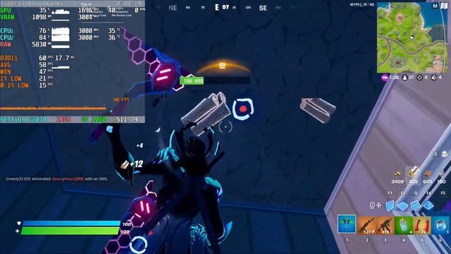 Pentium G2030 + GeForce GT 1030 = FORTNITE смотреть онлайн