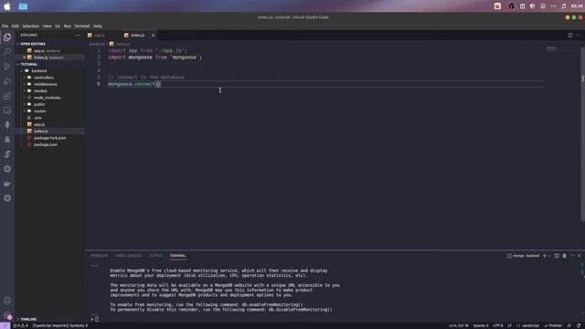 MERN - Custom CMS - Starting the NodeJS server - #3 смотреть онлайн