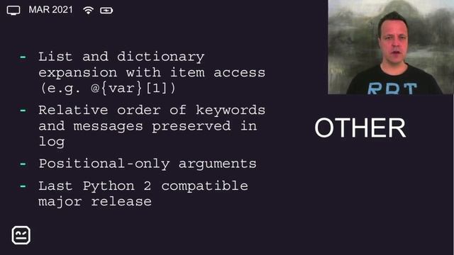 RoboCon 2021 - 1.01 KEYNOTE: WHERE'S ROBOT FRAMEWORK IN 2021 смотреть онлайн