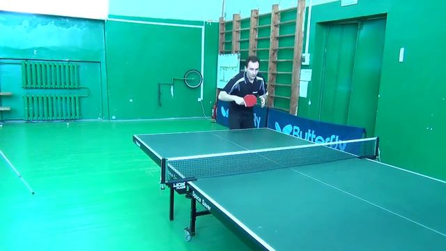 Уроки настольного тенниса №4 Толчок слева смотреть онлайн