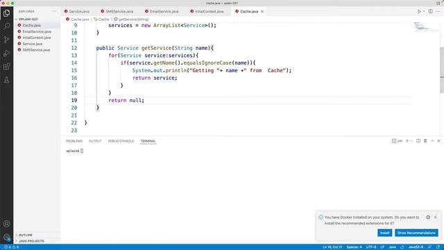 How to Build a Service Locator design pattern using java with example смотреть онлайн
