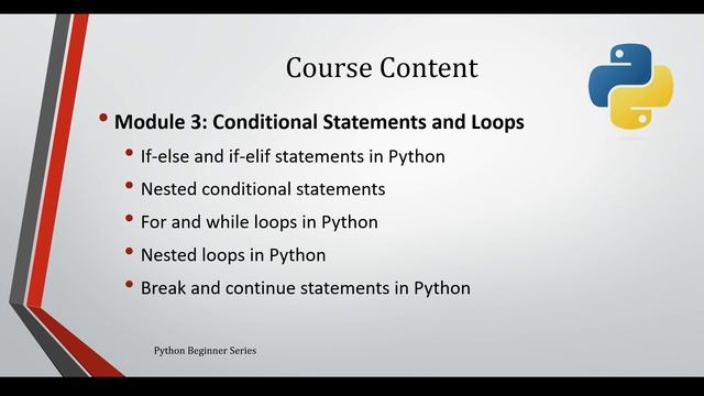 2. Course Content of Python Beginner Series in Urdu with English Subtitle смотреть онлайн
