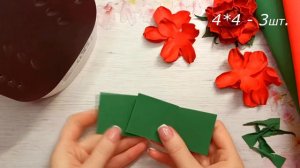 Какая КРАСОТА ПОЛУЧИЛАСЬ❤️❤️❤️ Простой способ сделать розочку из фоамирана