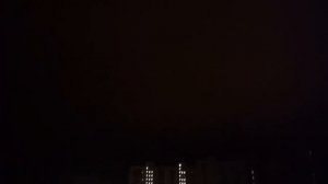 Ночные полеты вертолетов над городом.