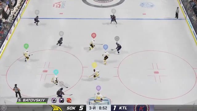 RCL7 NHL 21 6x6 HC SOKOL MOSCOW-HC Kotlin 01.12 смотреть онлайн