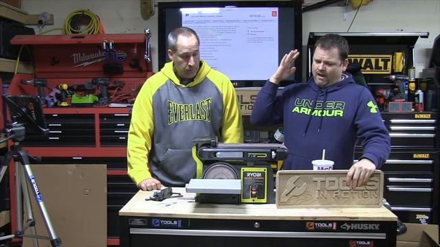 RYOBI 120V Bench Sander - BD4601G смотреть онлайн