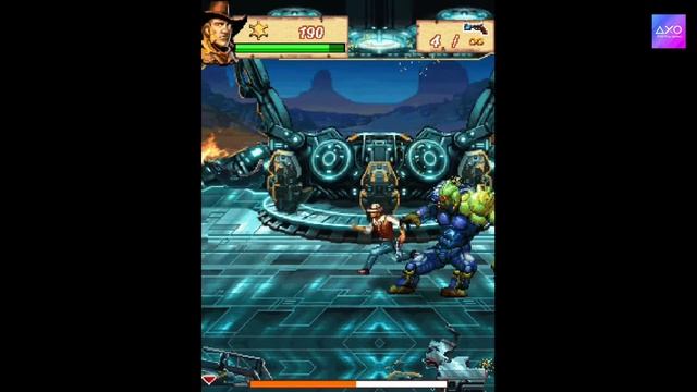 Zeke melawan Alien Boss terakhir | Cowboys & Aliens | Java Game Part - 10 END смотреть онлайн