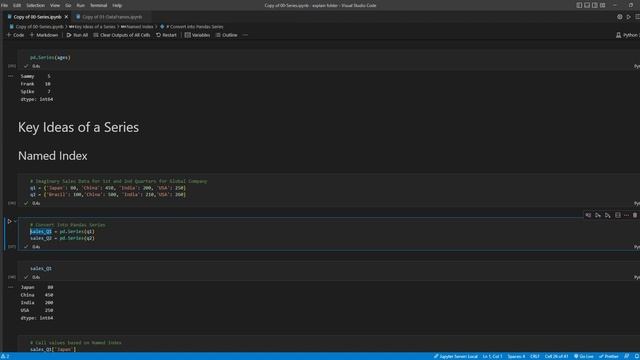 How To Manipulate Series (Data Frames) in Python using Pandas. Part 1 смотреть онлайн
