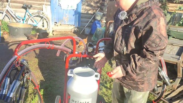 Купили доильный аппарат Melasty TK2AK Electropastyx смотреть онлайн