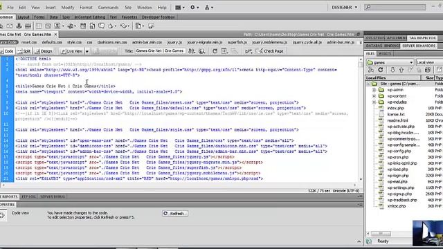 CURSO WP 2014 Editando layout do site wordpress via html смотреть онлайн