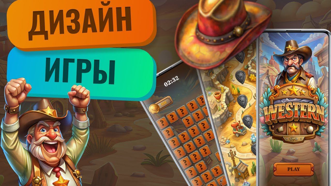 Дизайн приложения, мобильная игра смотреть онлайн