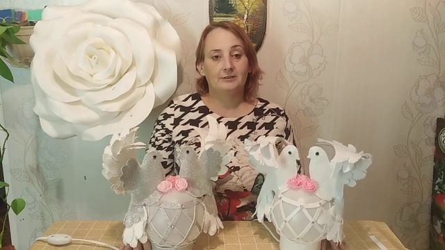 Анонс ПЛАТНОГО МК "светильник с голубями" смотреть онлайн