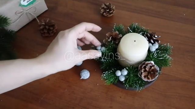 НОВОГОДНИЙ ПОДСВЕЧНИК СВОИМИ РУКАМИ смотреть онлайн