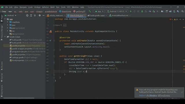 Using dateTimeFormatter to get custom date String in android смотреть онлайн
