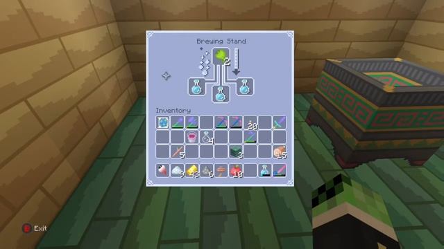 How to Make a Potion of Weakness & a Splash Potion Xbox One Minecraft смотреть онлайн