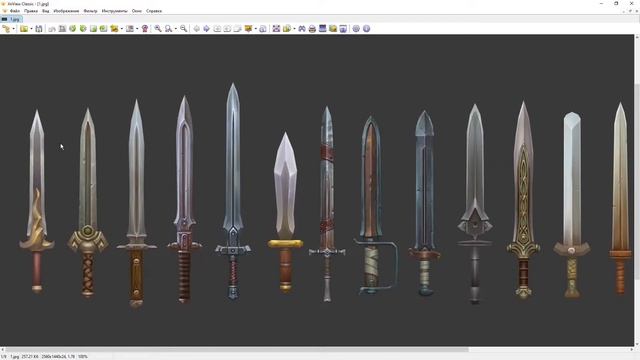 100Props. Часть 11. Стилизованный меч. Моделирование и текстурирование. Hand-Paint смотреть онлайн