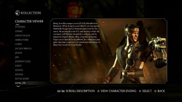MKX Character Bios and Endings! смотреть онлайн