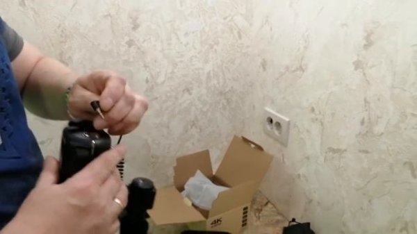 Видеокамера KOMERY 4K. Распаковка