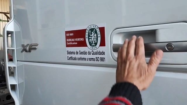 Como Abrir O Capô Do - DAF XF 480