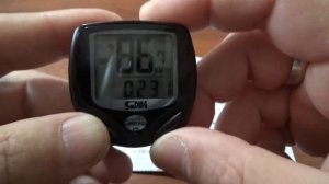 Велокомпьютер Sun DING SD-548C Настройка и что делать если показания прыгают.