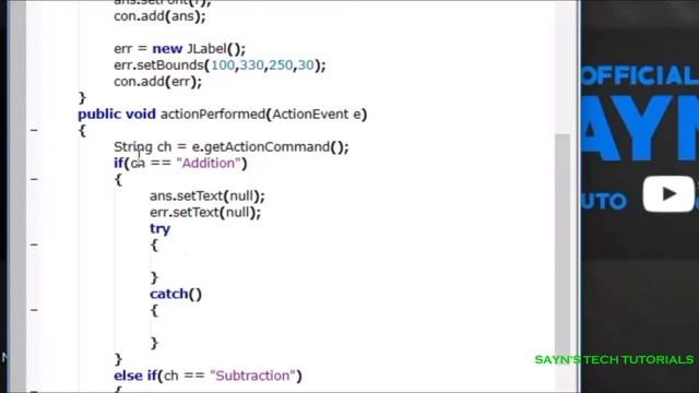 How to Create Simple Calculator Part-2 | Java Swing Tutorial #024 смотреть онлайн