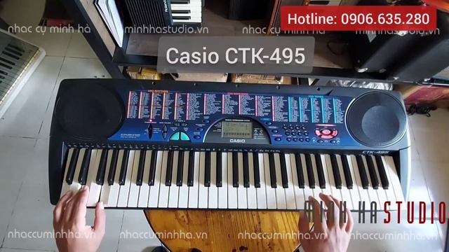 Demo Organ Casio CTK-200 | Casio CTK-240 | Casio CTK-495 | Casio CTK-531 | NHẠC CỤ MINH HÀ