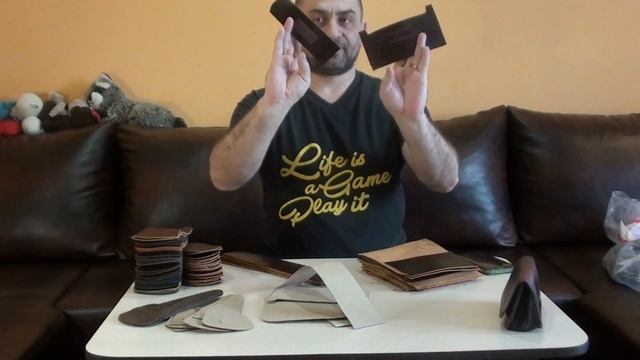 Работа с кожей часть 2 обрезки и ширпотреб ! смотреть онлайн