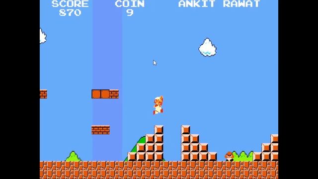 Super Mario Bros in pygame. World 1-1. смотреть онлайн