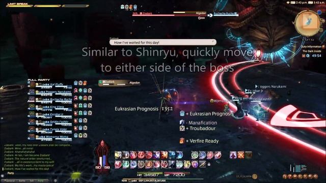 Final Fantasy XIV: Endwalker - The Dark Inside (Normal) Annotated Guide смотреть онлайн