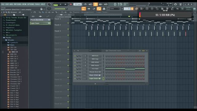 Как написать обычный рэп бит новичку? смотреть онлайн