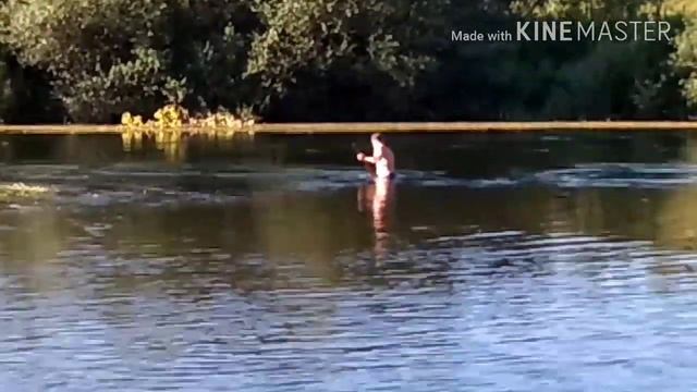 Как косить траву в реке ? смотреть онлайн