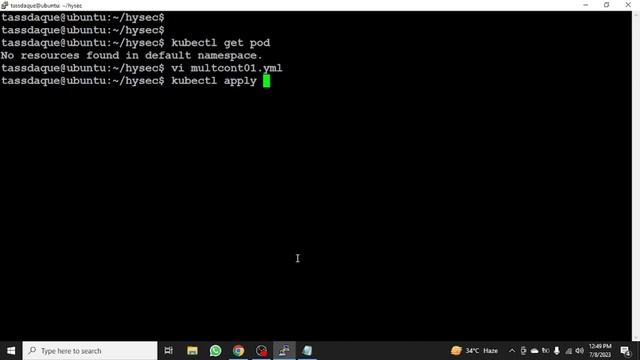 How to create multi Container in a pod on the Kubernetes Cluster смотреть онлайн