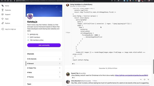 Use variables for image names in Gatsby.js Image API queries смотреть онлайн