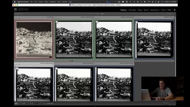 Scanning Film Negatives - DSLR Vs. Epson V850 - Which is Better at Scanning Black and White film смотреть онлайн