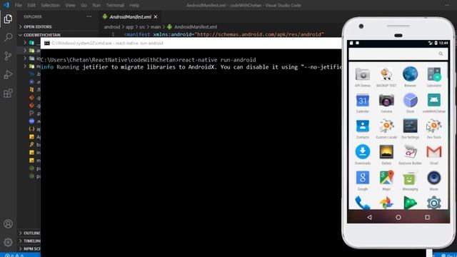 How to change icon and App name in React Native | Beginners | react-native-cli - 2 смотреть онлайн